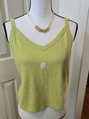 SO BRAND WOMEN'S JUNIOR SIZE LIME GREEN SUMMER TANK TOP SIZE XL